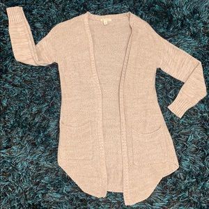 Size Small Beige Speckled Boutique Cardigan